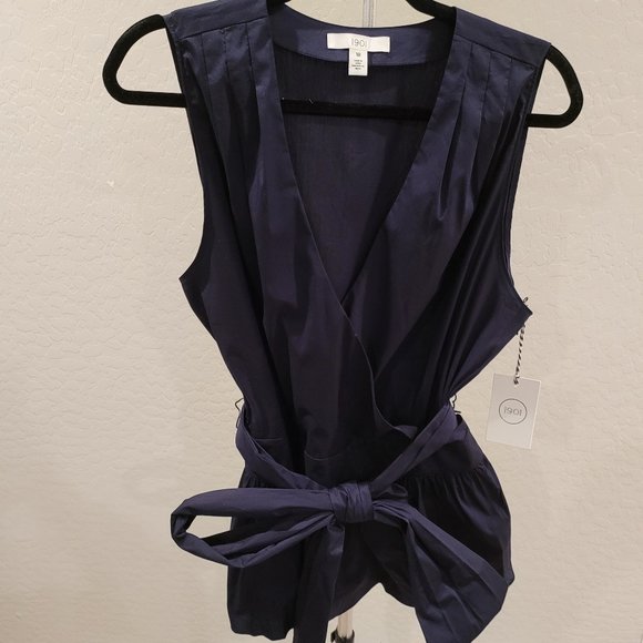 1901 Peplum sleeveless top - Picture 1 of 4